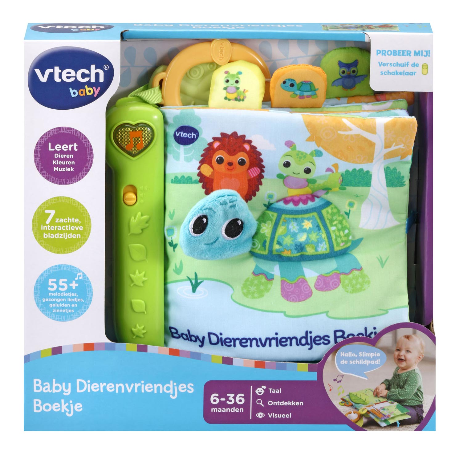 Vtech baby dierenvriendjes boekje