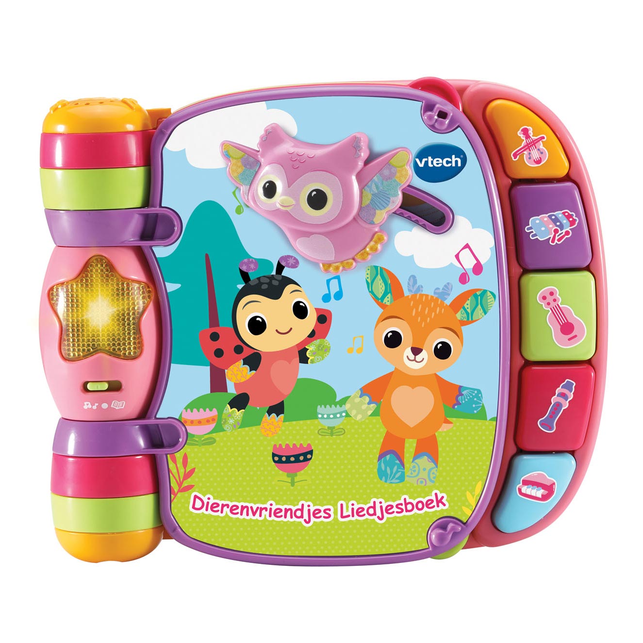 Vtech dierenvriendjes liedjesboek roze