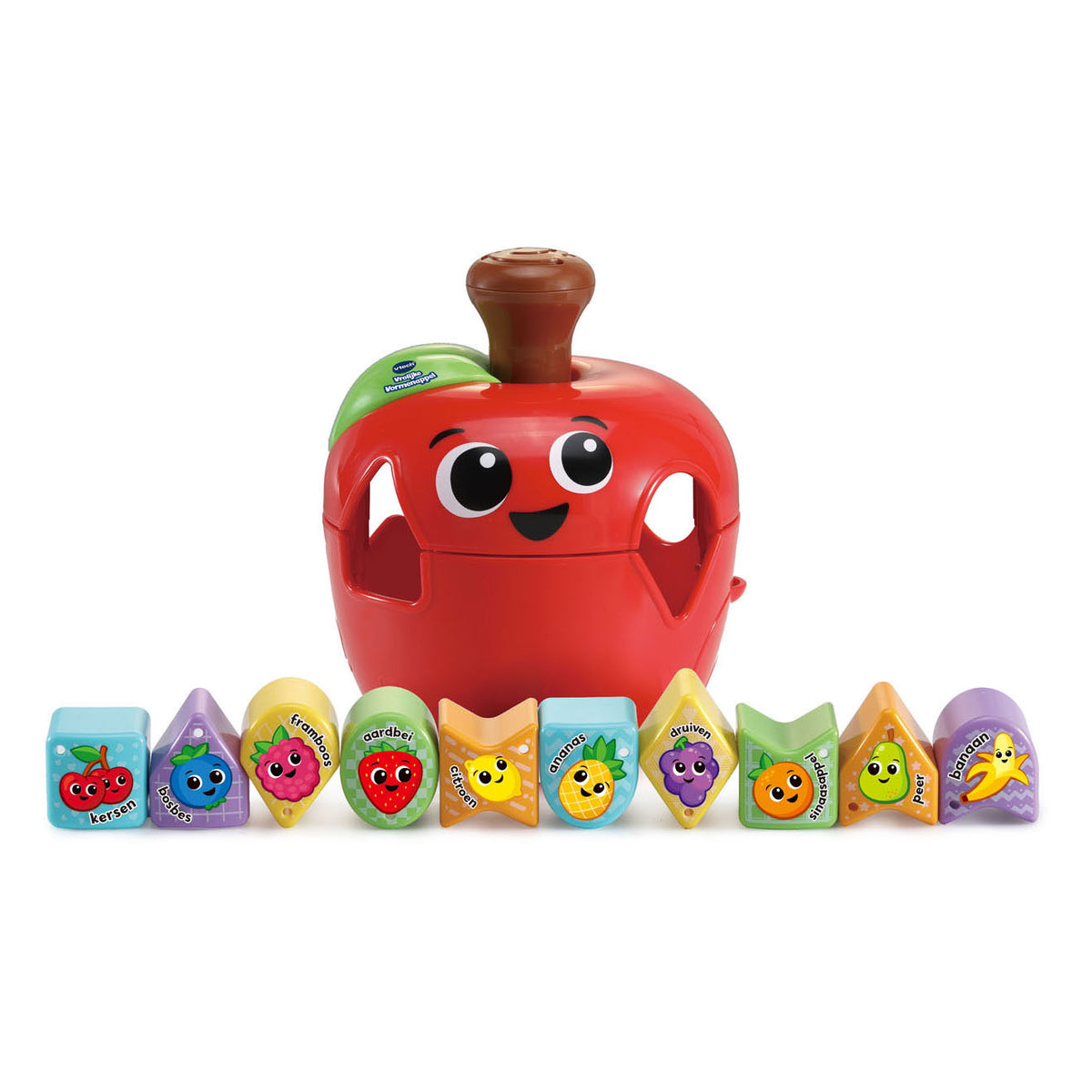 Vtech baby vrolijke vormenappel - educatief speelgoed - fruit en vormen - cadeau - van 1 tot 3 jaar