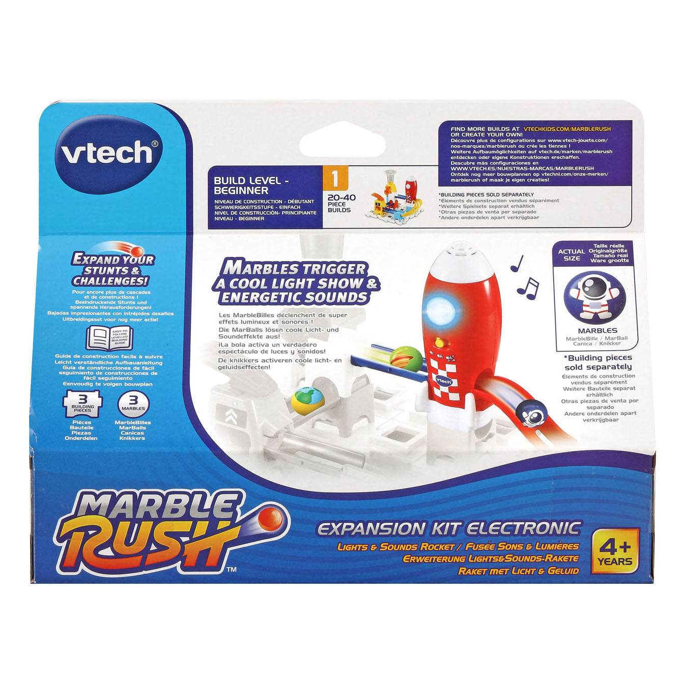 Vtech Marble Rush - uitbreidingsset elektronisch - raket