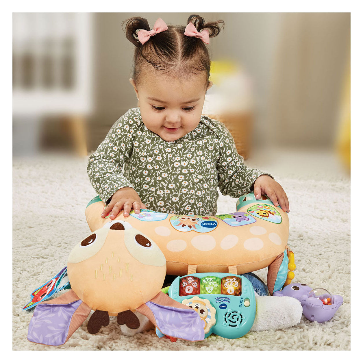 Vtech dierenvriendjes tummy time knuffelhertje