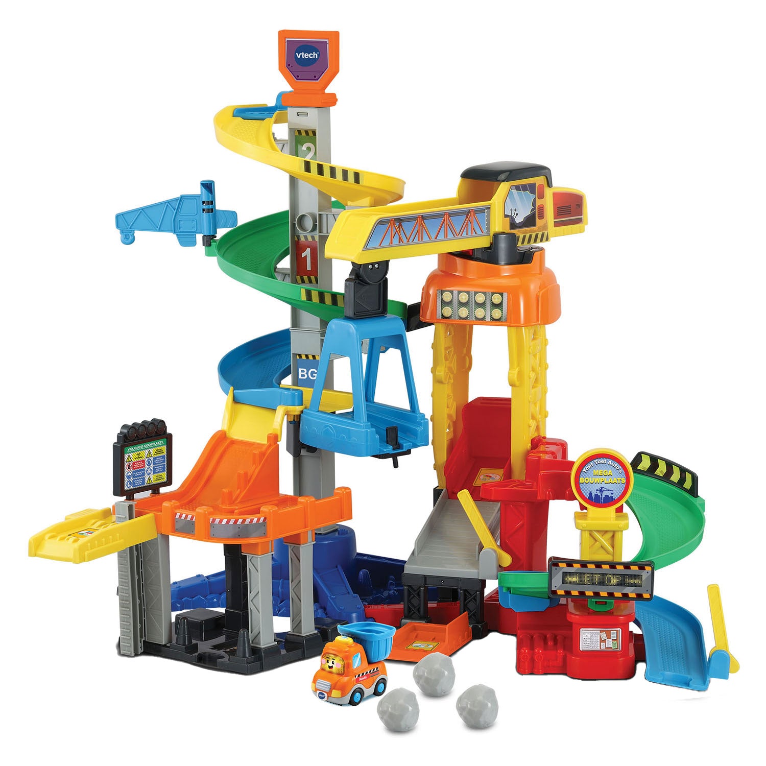 Vtech toet toet auto's mega bouwplaats