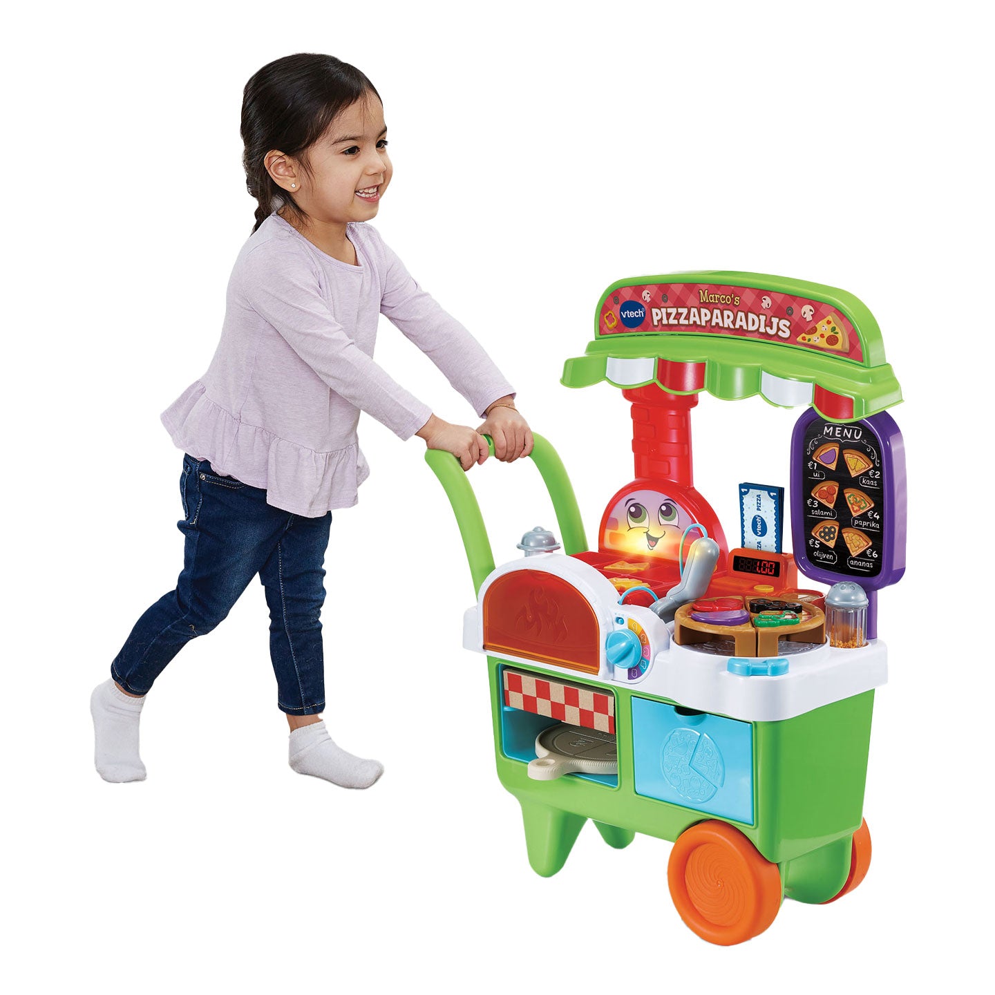 Vtech marco's pizzaparadijs activity-center - keuken speelgoed - interactief educatief speelgoed - cadeau - kinderspeelgoed 3 jaar