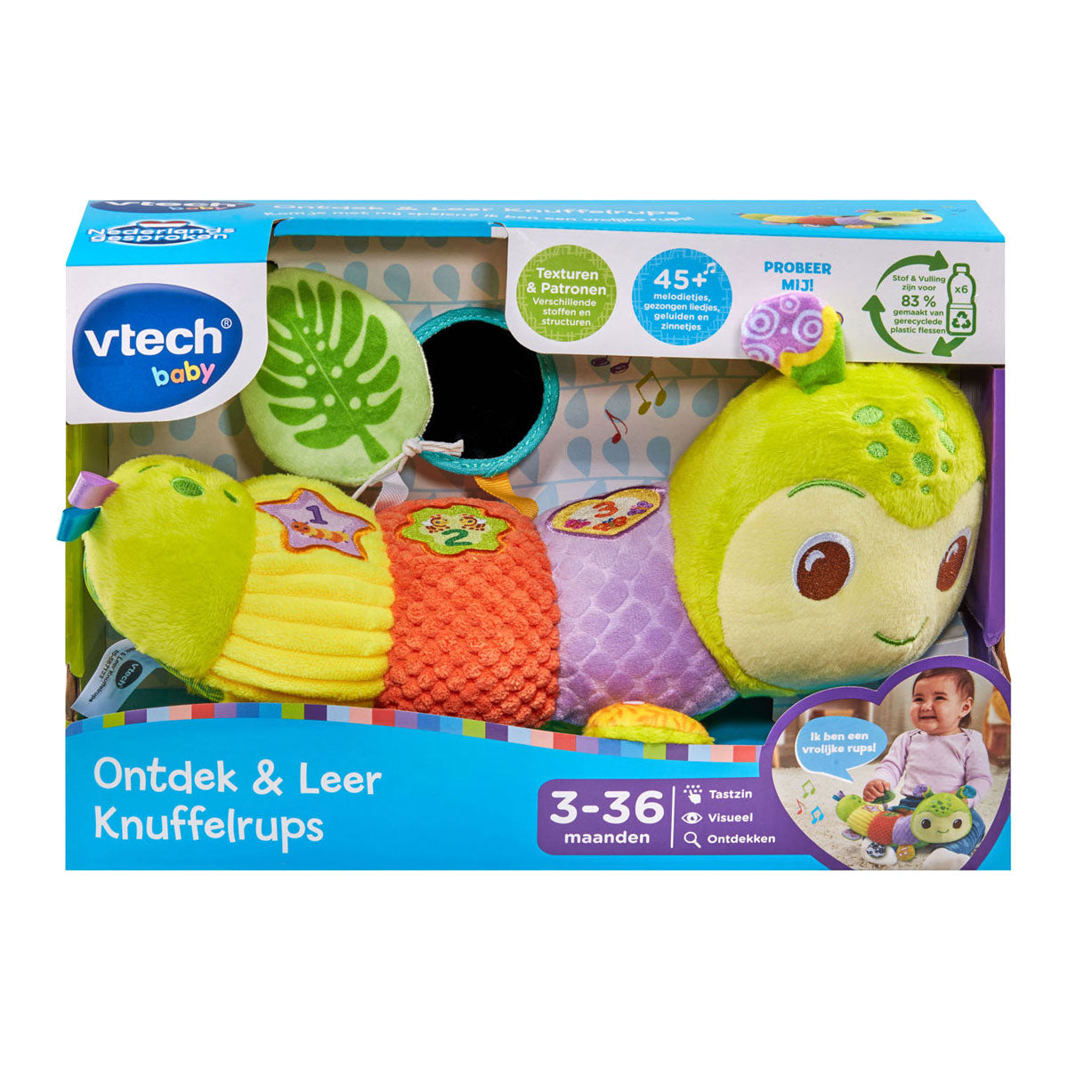 Vtech baby ontdek knuffel leerrups