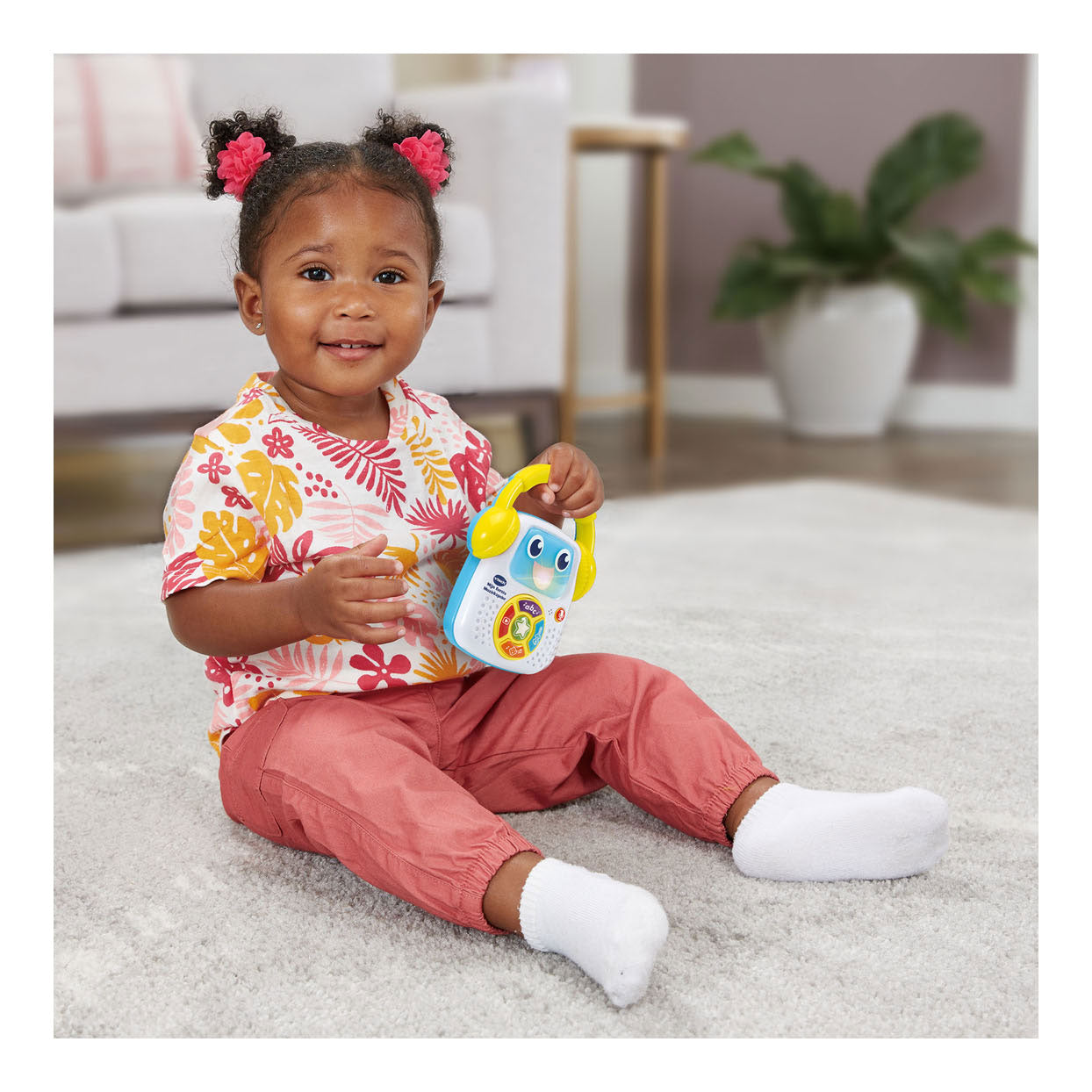 Vtech baby mijn eerste muziekspeler - interactief speelgoed - incl. 23 melodietjes 9 gezonden liedjes - cadeau - vanaf 9 maanden