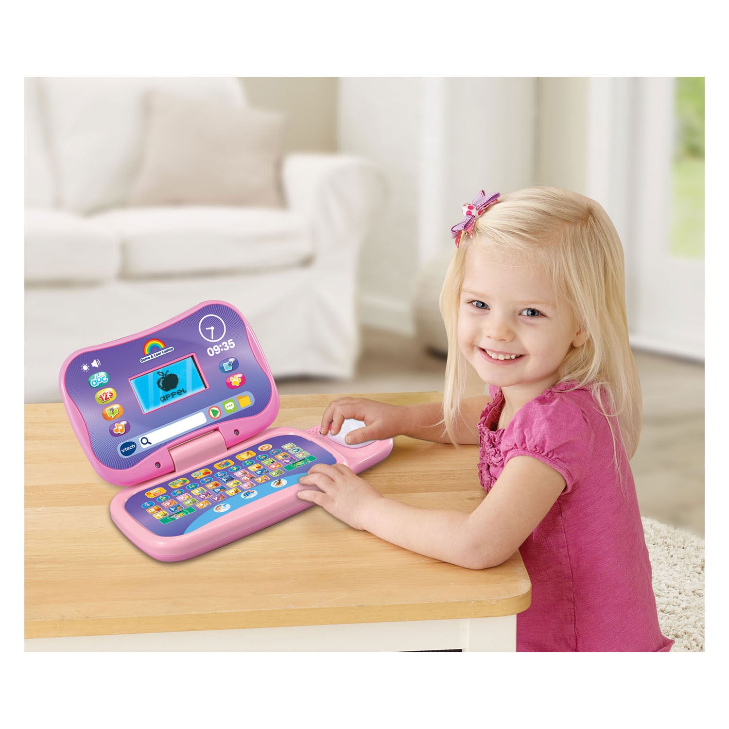 VTech Game en Leerlaptop Roze
