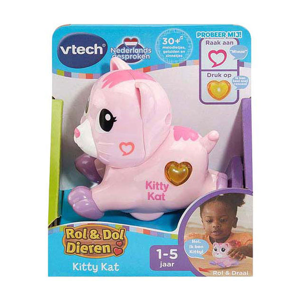 Vtech rol dol dieren - kitty kat