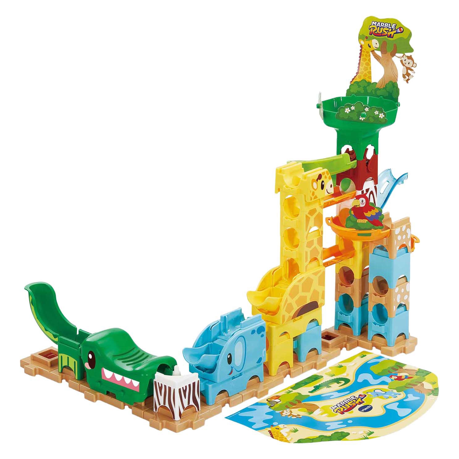 Vtech mr - junior animal set j100 knikkerbaan