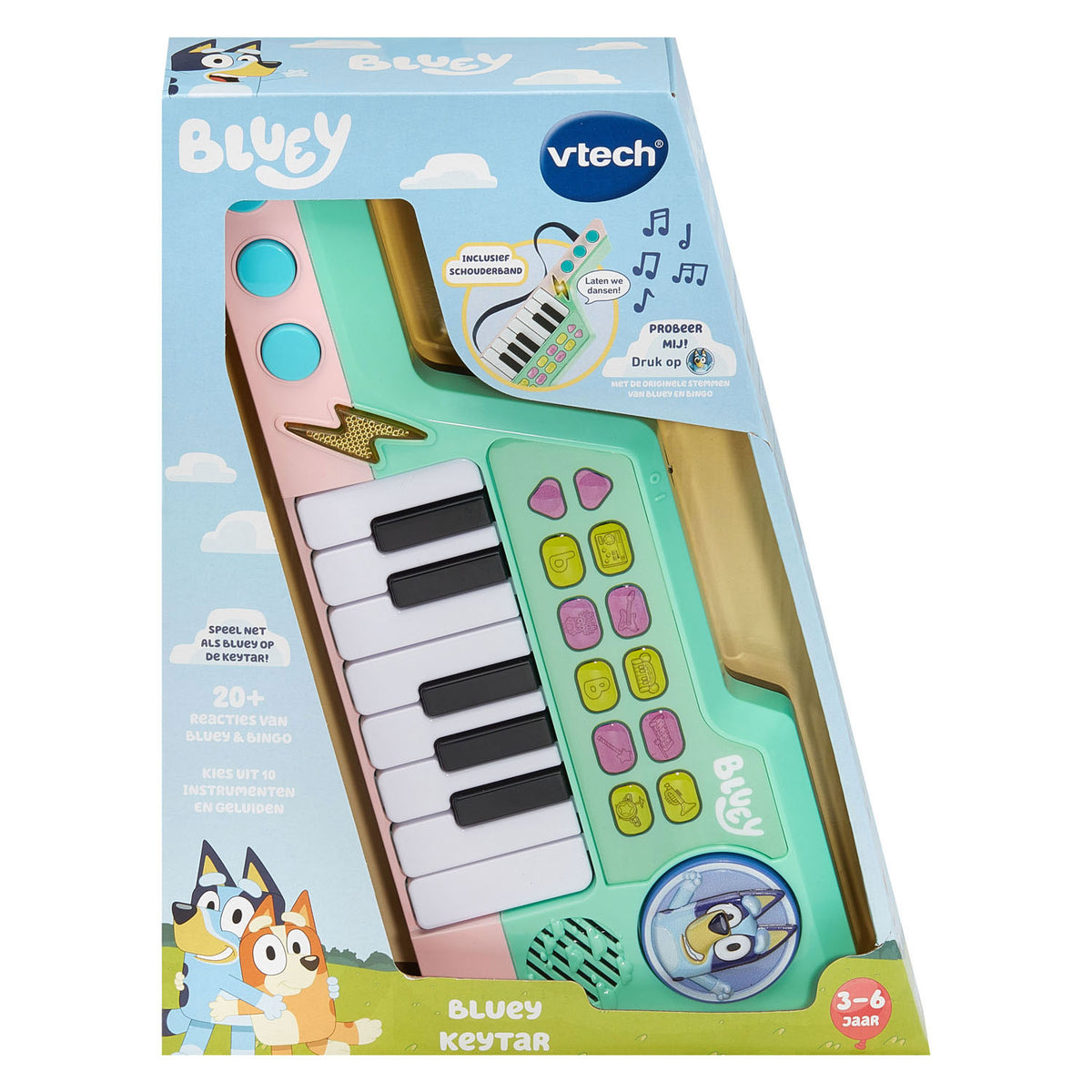Vtech bluey - bluey's keytar