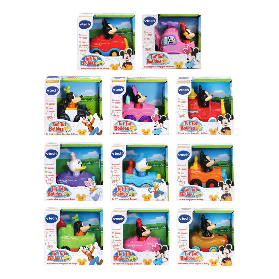 Vtech toet toet auto's disney mickey vrienden voertuig