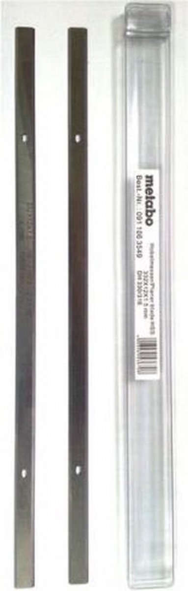 Metabo toebehoren - vervangende schaafmessen 332 mm, 2 stuks 0911063549