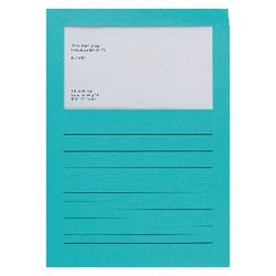 Sorteermap elco a4 blauw 100 stuks