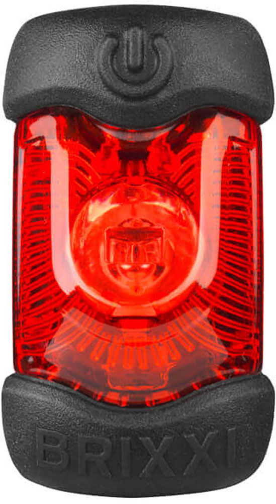 Busch Muller Busch+muller brixx achterlicht usb oplaadbaar met remlicht