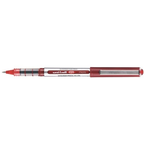 Rollerbalpen uni-ball eye 0,3-0,5 mm rood