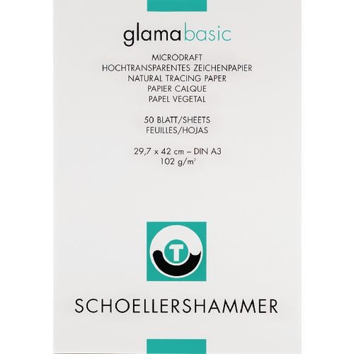 Transparant papier schoellershammer a3 102 g m² 50 vel