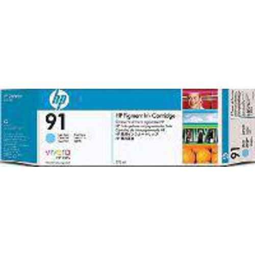 Inktcartridge hp 91 c9470a lichtcyaan