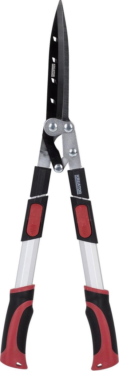 Kreator krtgr3022 telescopische heggenschaar - 66-79 cm totale lengte - 20 cm mes