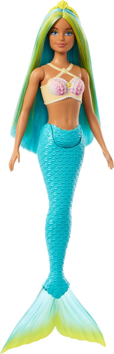Barbie a touch of magic - turquoise zeemeermin staart - pop