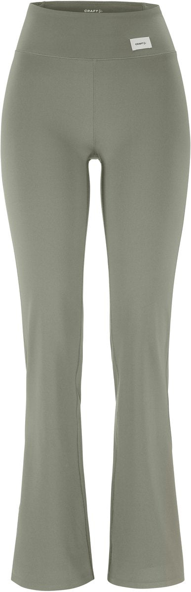 Craft collective flares w dames sportbroek - leaf l
