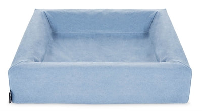 Bia bed katoenen hoes voor hondenmand blauw