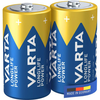 Varta batterij longlife power - hoge energie power baby longlife 2-pack blister c