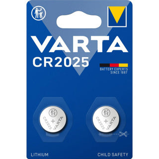 Varta cr2025 knoopcelbatterijen 2 stuks