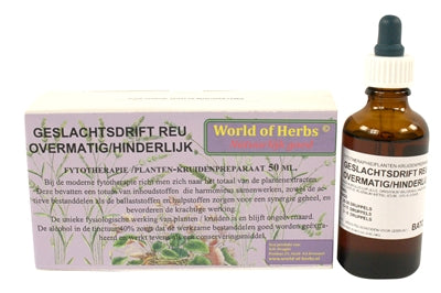 Kruidenwereld Fytotherapie overmatige geslachtsdrift reu