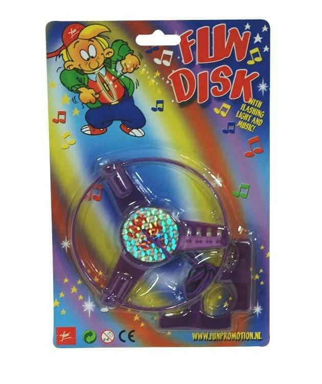 Goliath fun disc met licht