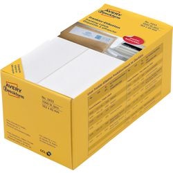 Frankeeretiketten avery 3433 wit