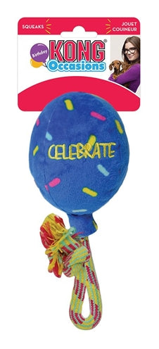 Kong occasion verjaardagsballon blauw