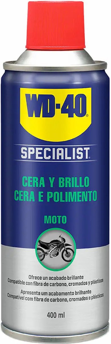 Wd-40 polijster motorfiets was 400 ml