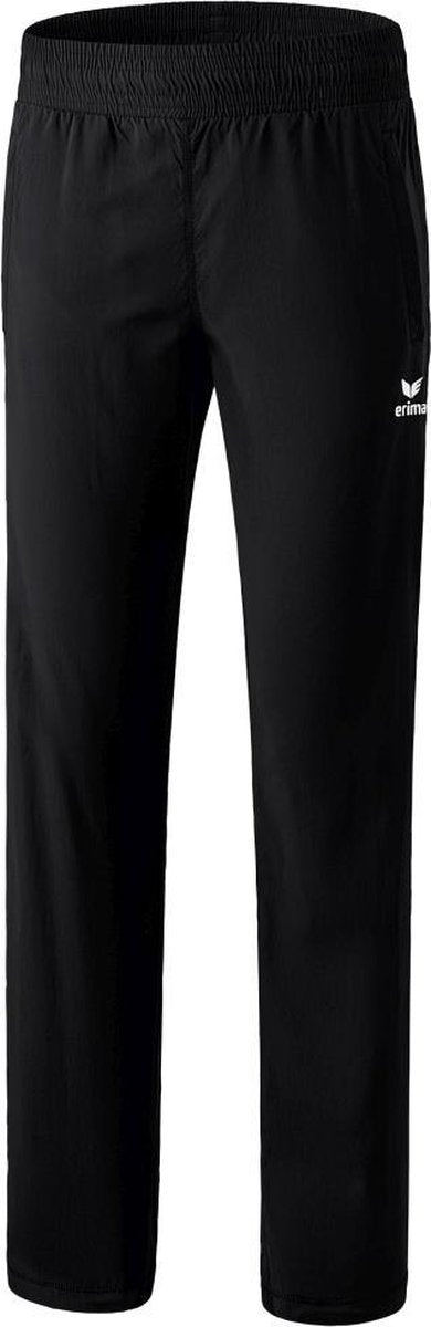 Erima trainingsbroek met doorlopende ritssluiting dames - zwart | maat: 38