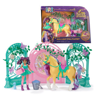 Spinmaster Unicorn Academy Pop Ava Unicorn Leaf Stal Set