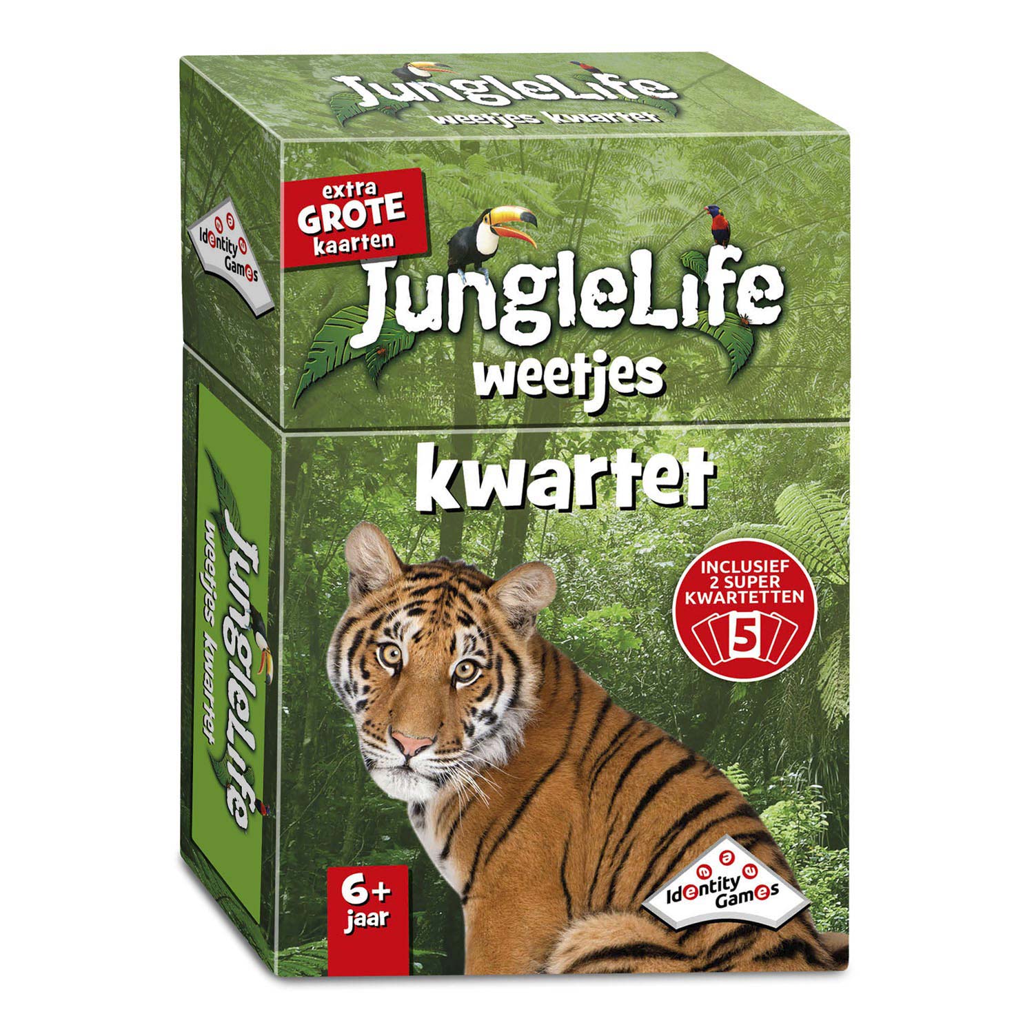 Identiteitsspellen Junglelife Weetjeskwartet
