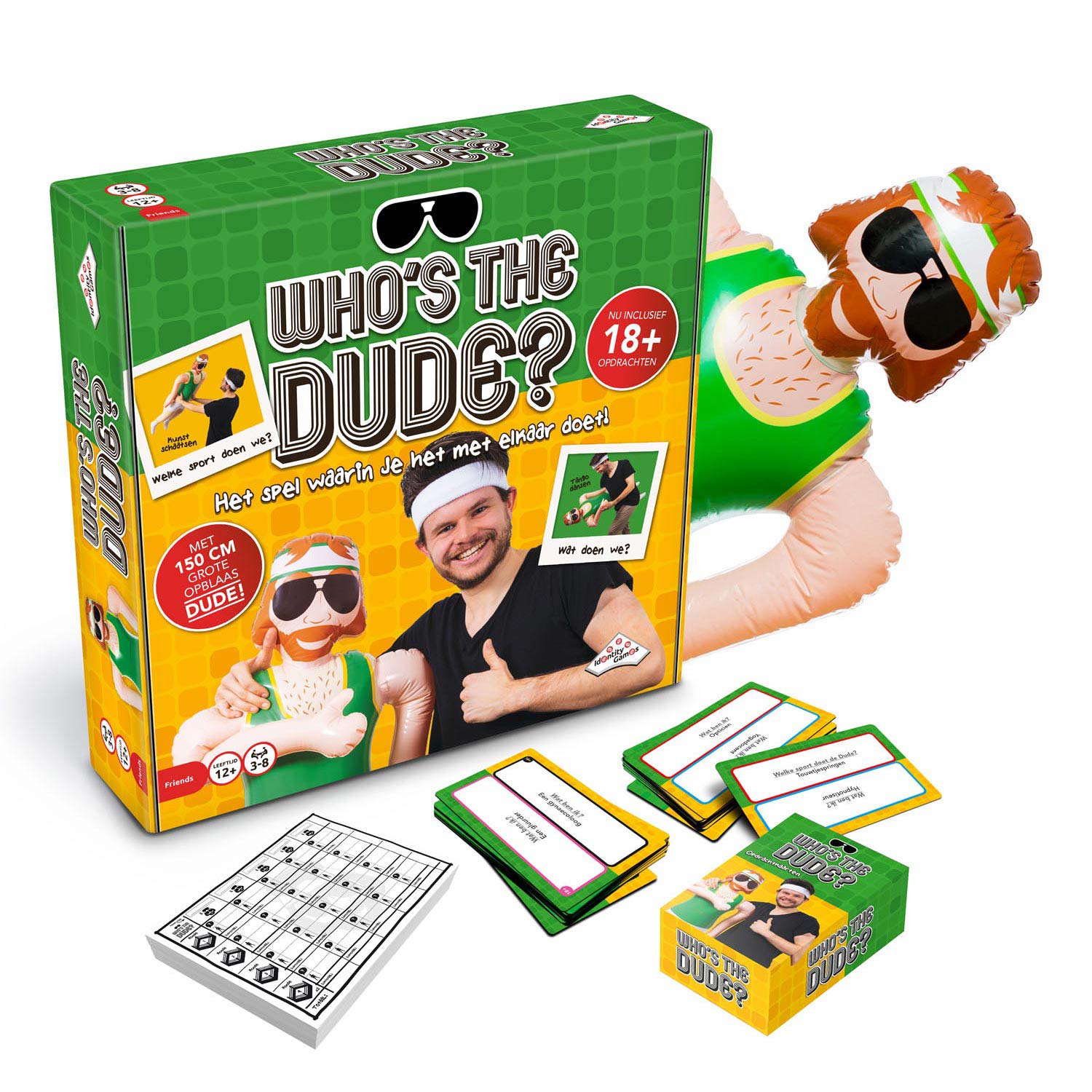 Identiteitsspellen Wie is die kerel?