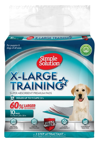 Eenvoudige oplossing voor puppytrainingsmatten