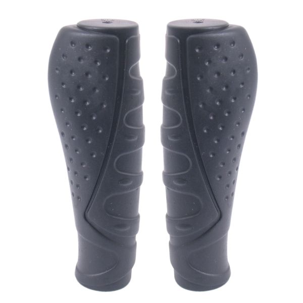 Jeu de poignées M-Wave Ergo Noir 2*130mm