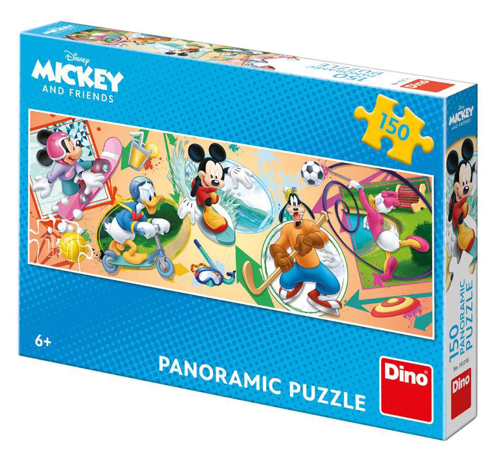 Dinotoys disney mickey mouse en vrienden puzzel 150 stukjes
