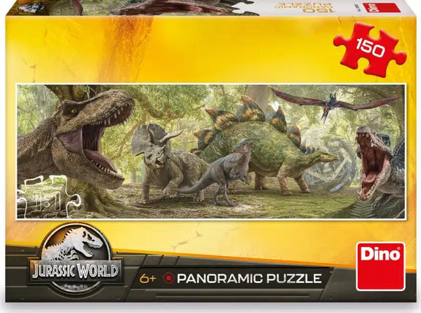 Dinotoys dino kinder puzzel van jurassic world - 150 stukjes