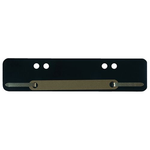 Snelhechterstrips polypropyleen 34x150mm zwart kort