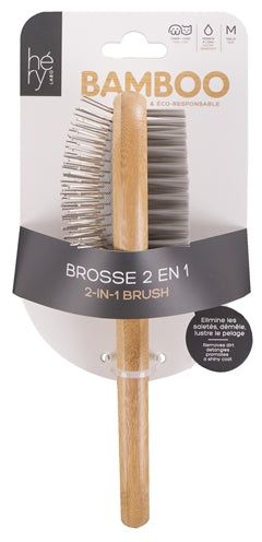 Hery Laboborstel 2 in 1 bamboe