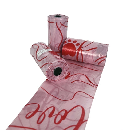 Croci poepzakjes roze met hartjes