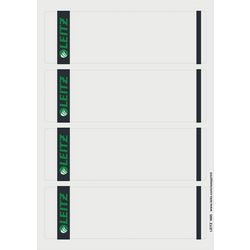 Rugetiketten leitz 1685 zelfklevend 61x192mm lichtgrijs
