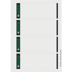 Rugetiketten leitz 1685 zelfklevend 61x192mm lichtgrijs