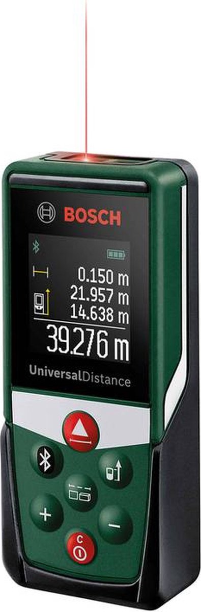 Bosch universaldistance 50c - laserafstandmeter - inclusief batterijen en opbergetui