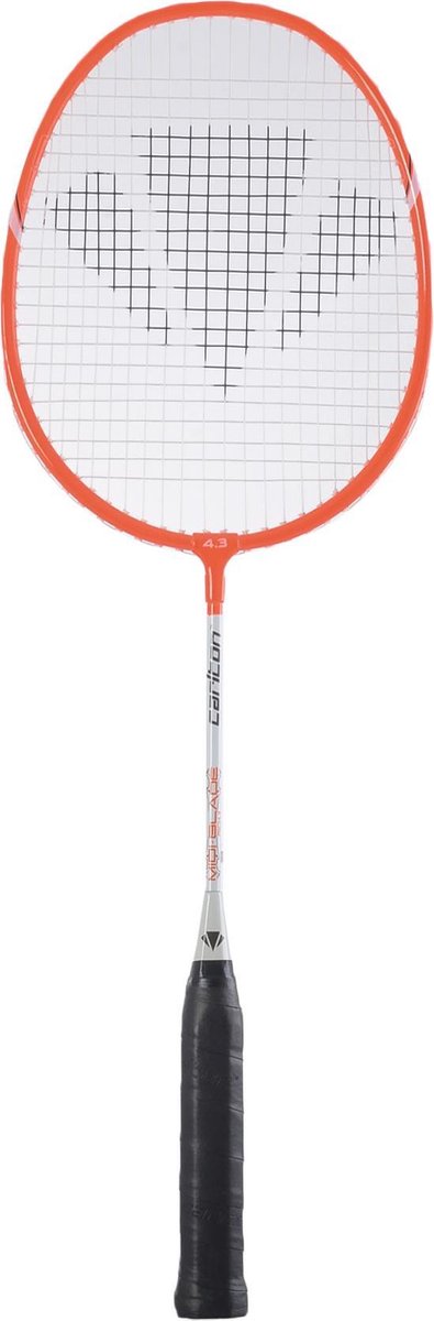 Carlton badmintonracket - roze oranje wit