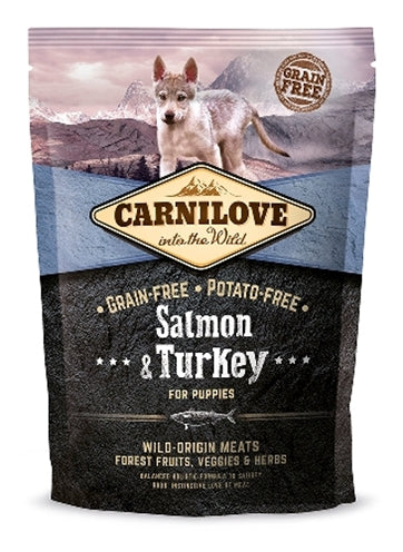 Carnilove Zalm kalkoen pups