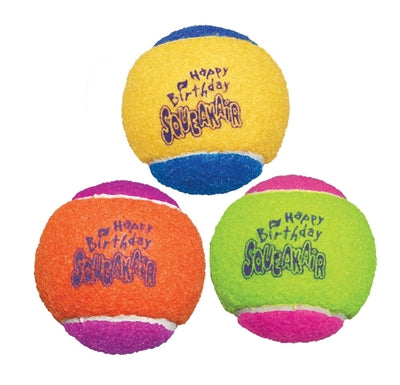 Kong squeakair verjaardagsballen