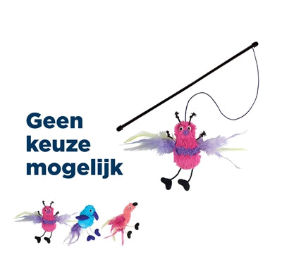Kong katten teaser veren assortiment