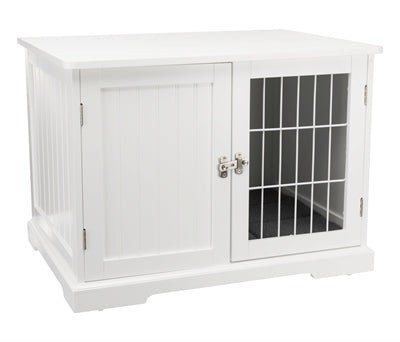 Trixie benche thuiskennel hond kat wit
